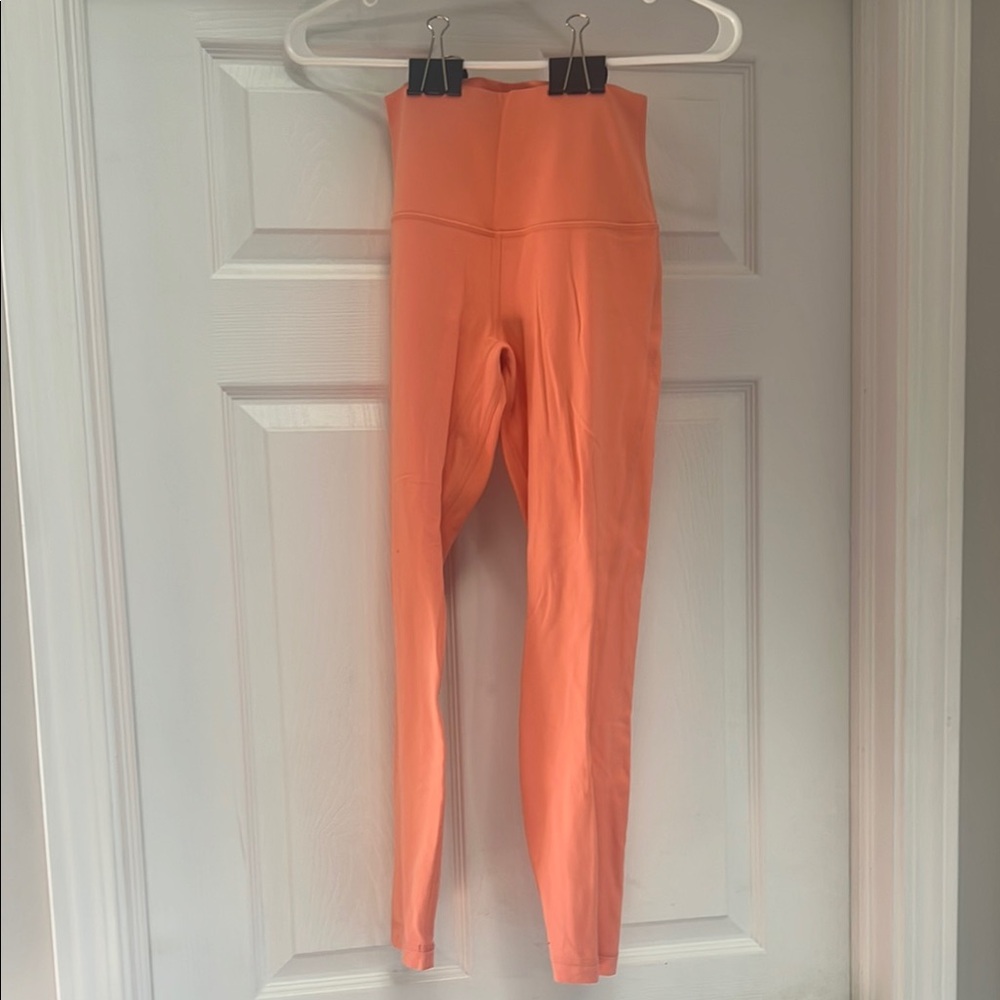 Lululemon Peach High-Waisted Leggings